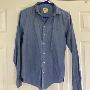 Bellerose very cute shirt blue and white